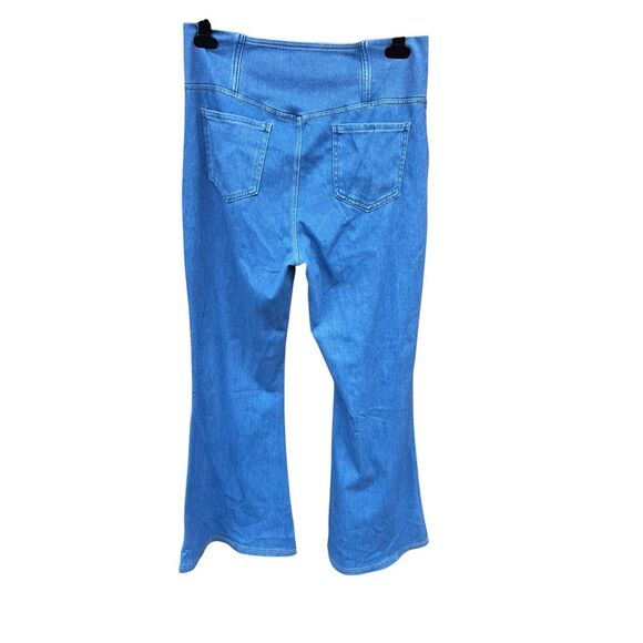 Halara Flex Large high waisted crossover pocket lightweight flare jeans leggings - Picture 4 of 5